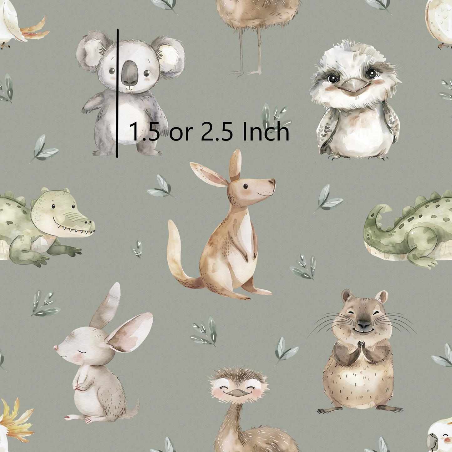 November Pre Order - Aussie Animals Moss