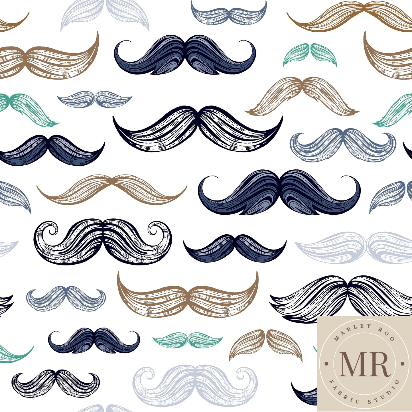 May Pre Order - Curly Moustache
