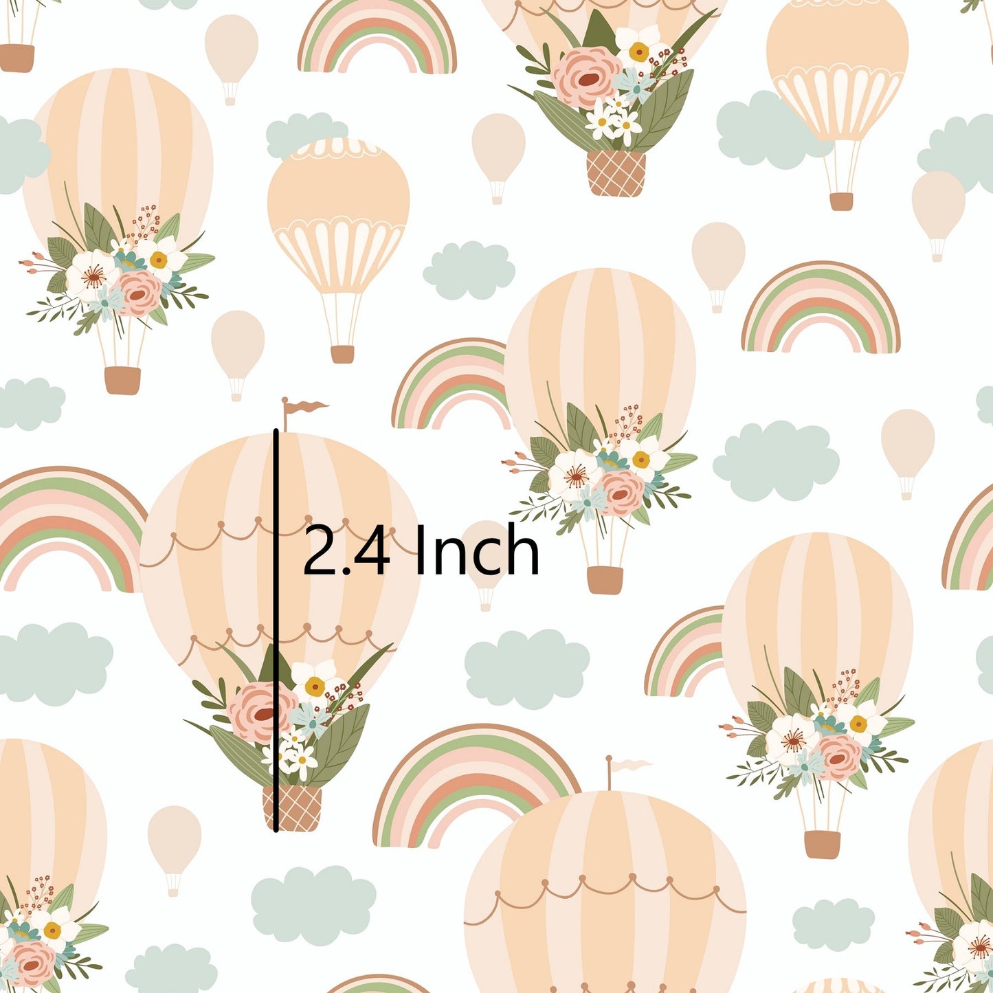 November Pre Order - Floral Hot Air Balloons