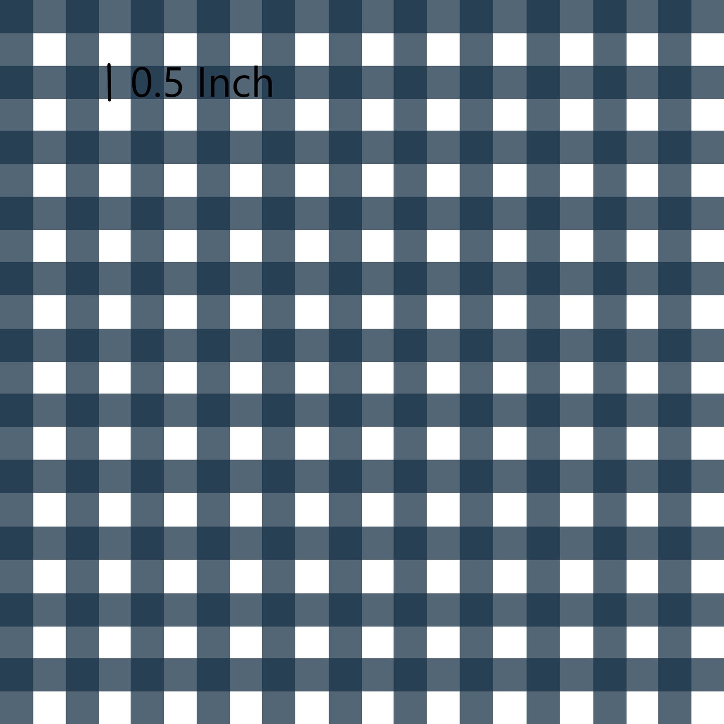 November Pre Order - Navy Gingham