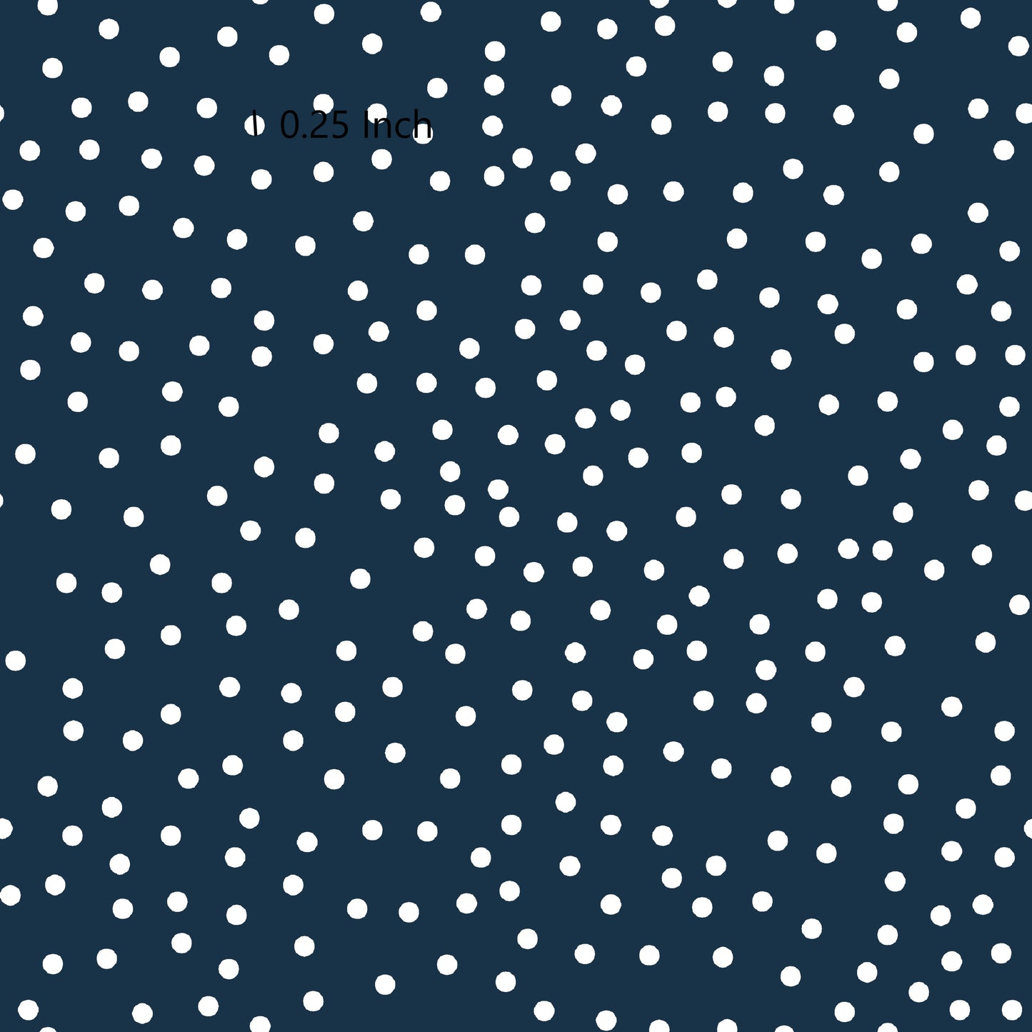 November Pre Order - Polka Dots Navy
