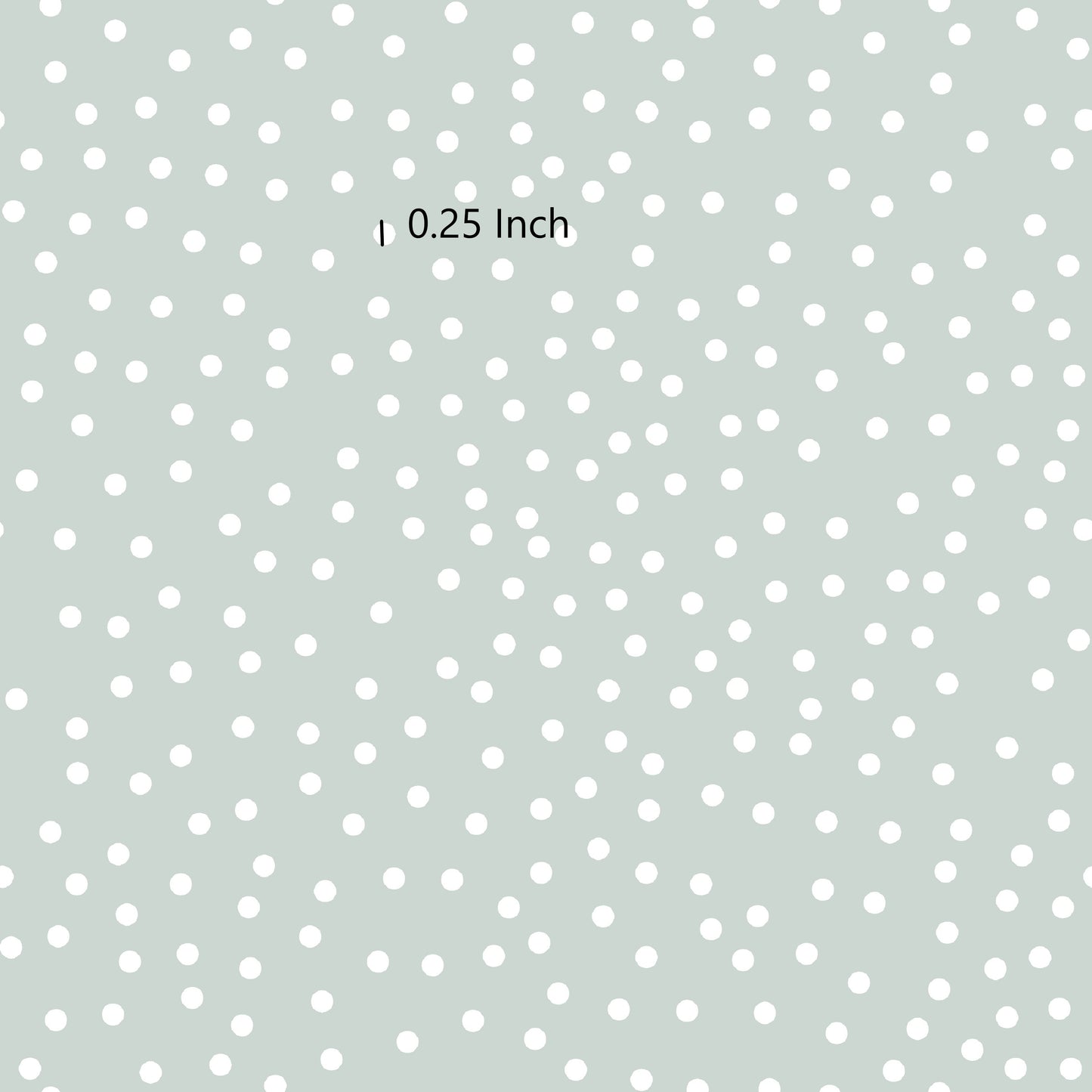 November Pre Order - Polka Dots Pale Mint