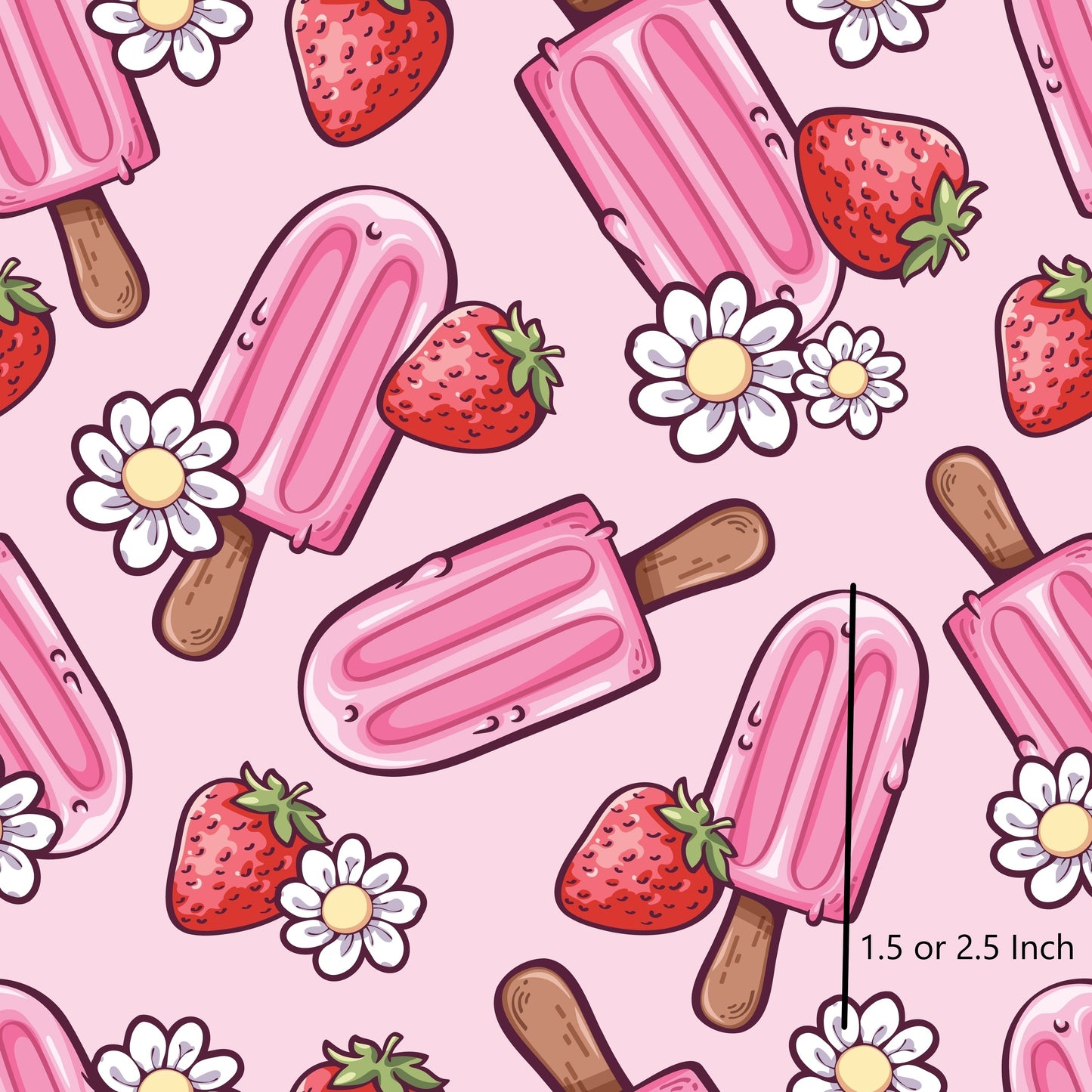 November Pre Order - Strawberry Ice Blocks