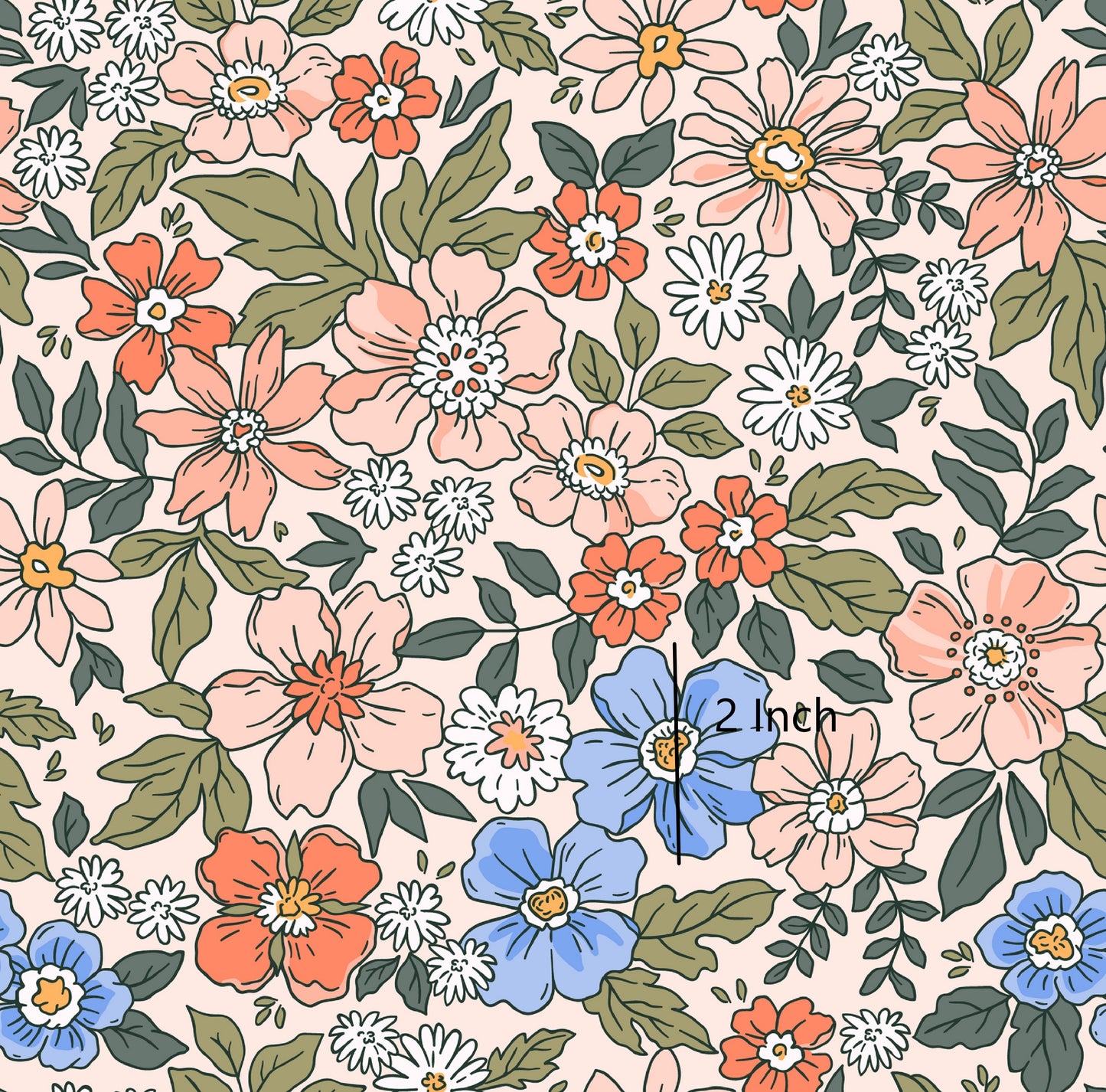 Vintage Bloom - Cotton Lycra Knit 220