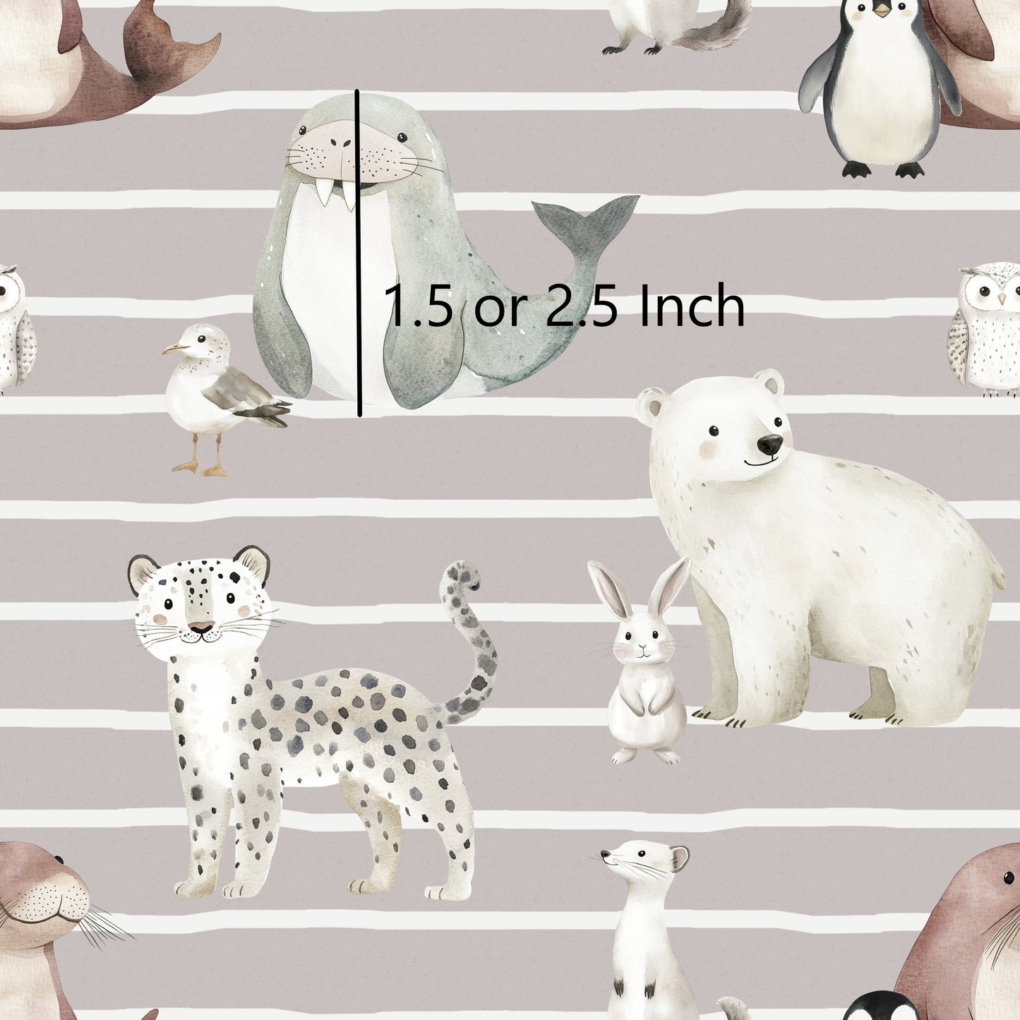 November Pre Order - Arctic Friends Stone Stripe