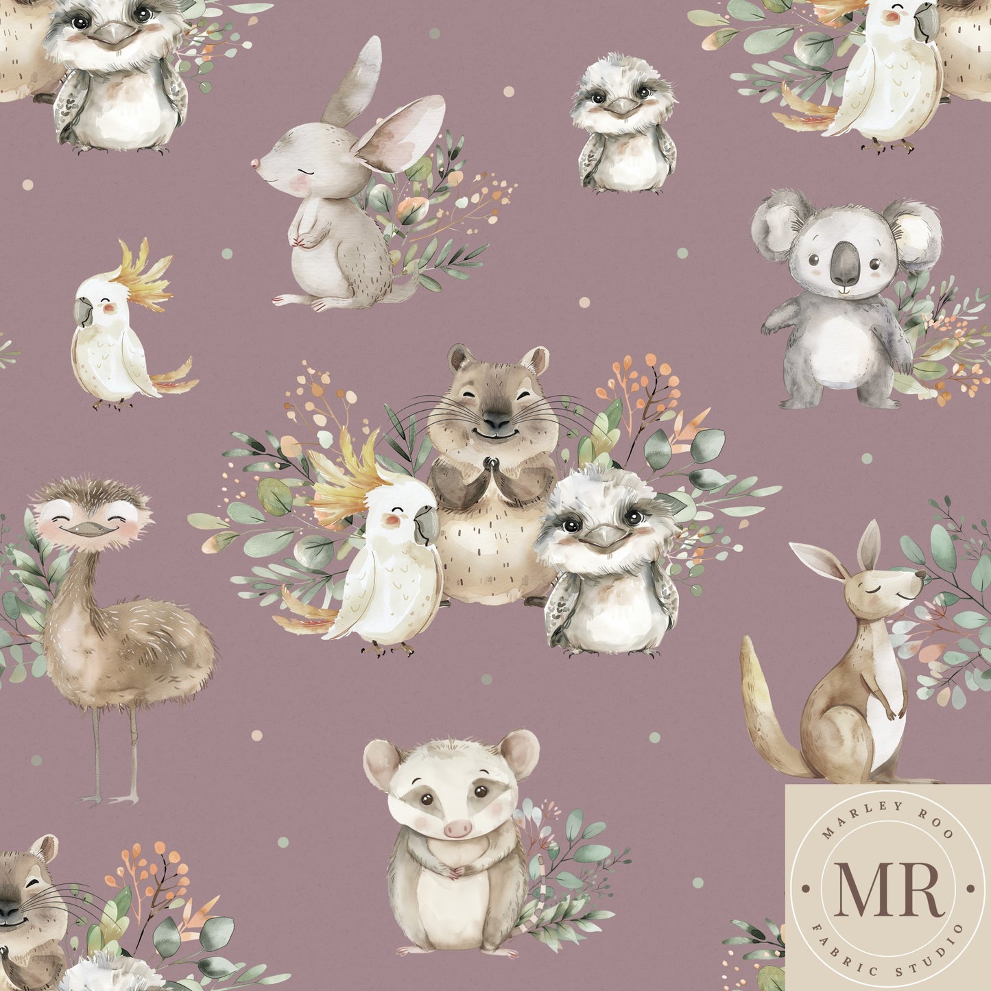 May Pre Order - Bush Babies Mauve