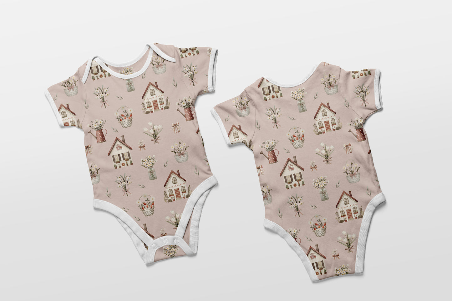 June Pre Order - Cottage Floral - Blush
