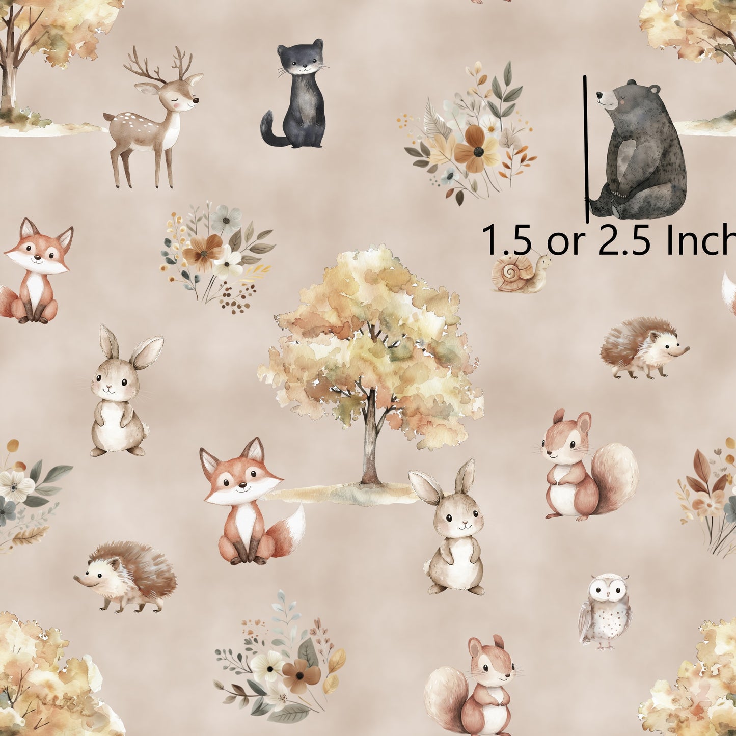 November Pre Order - Woodland Animals - Shell
