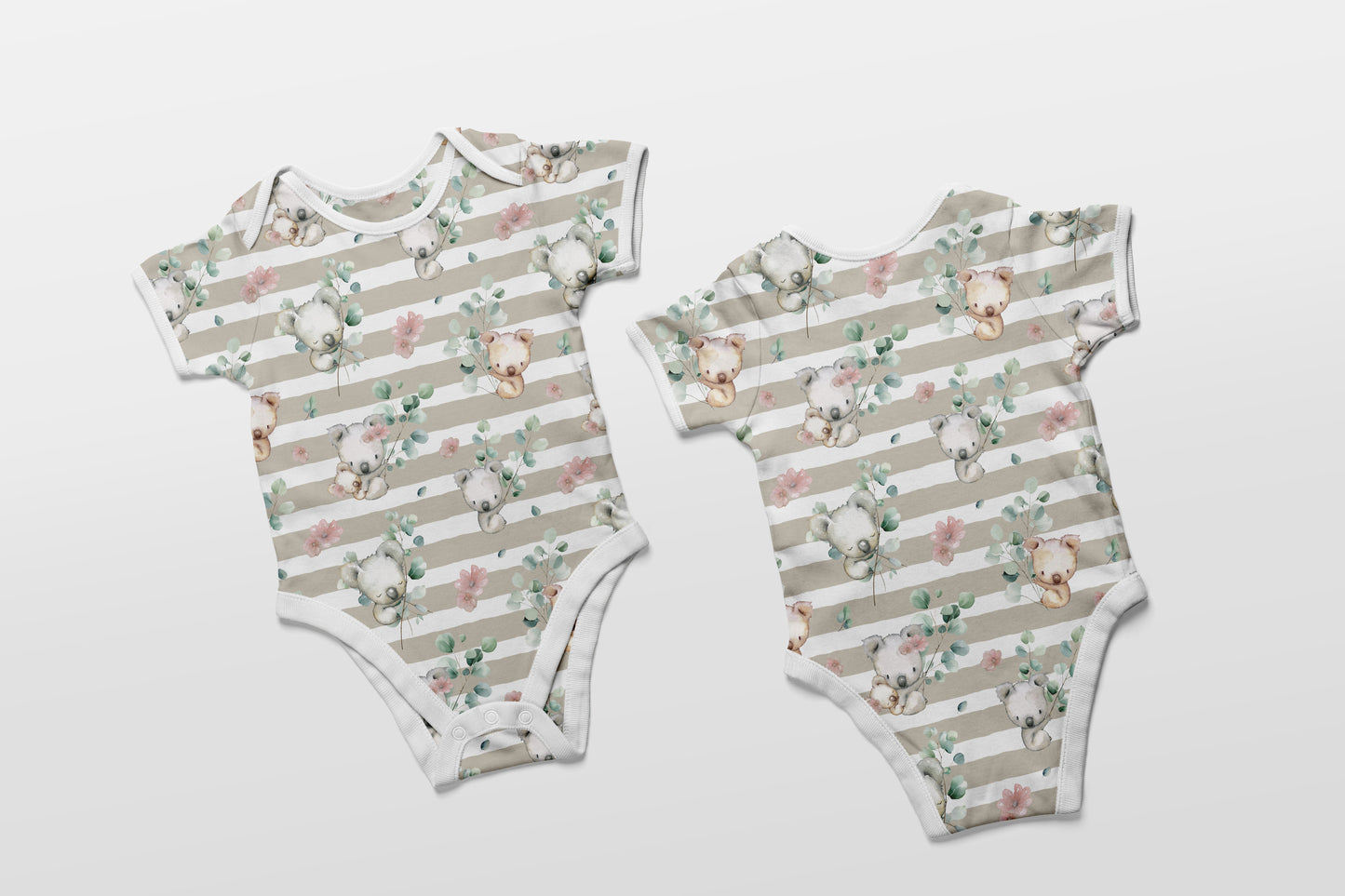 November Pre Order - Koala Eucalyptus - Latte Stripe