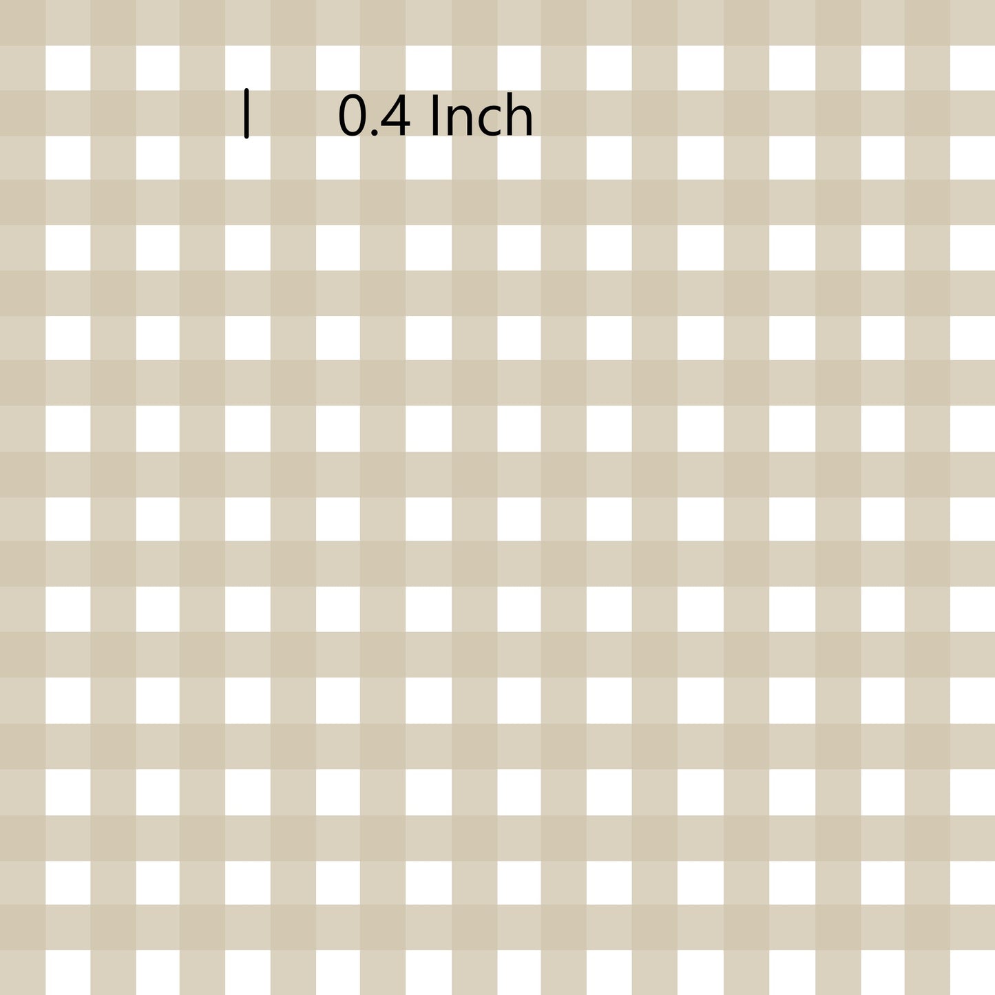 November Pre Order - latte Gingham