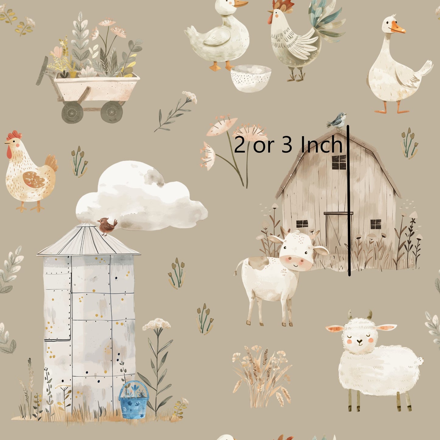 November Pre Order - Meadow on Oatmeal