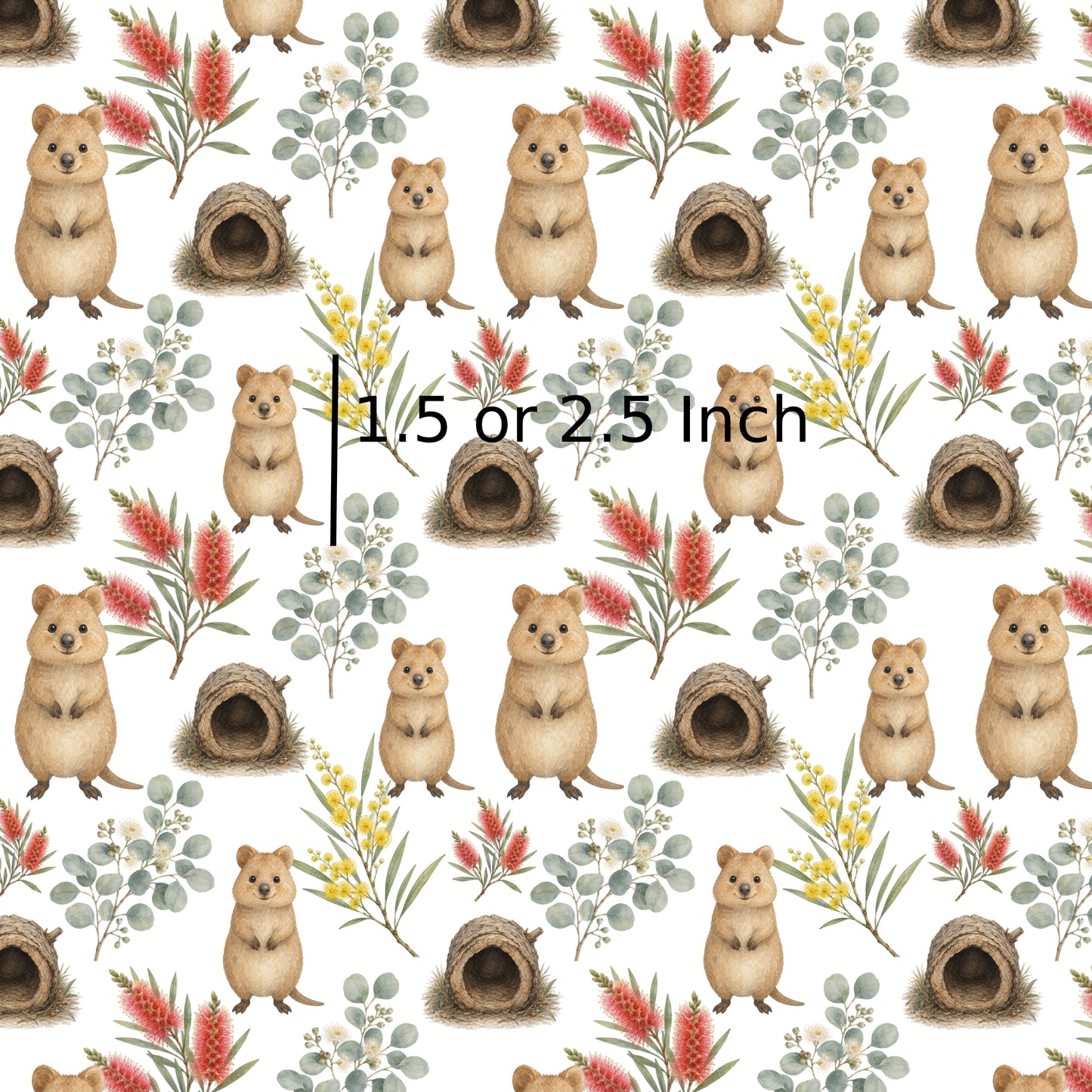 August Pre Order - Floral Quokka