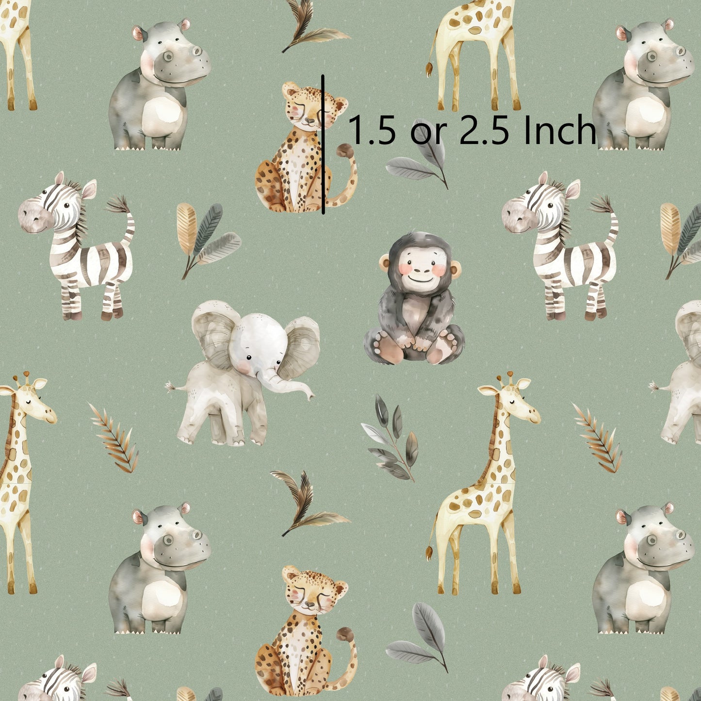 November Pre Order - Safari Babies - Mint