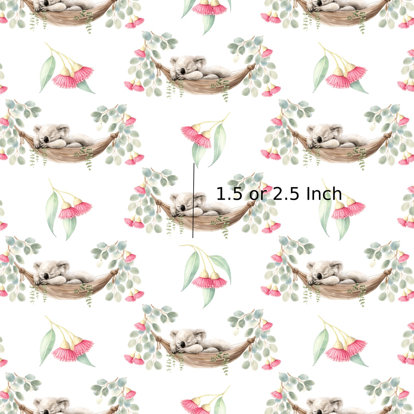 June Pre Order - Sleeping Koala - White