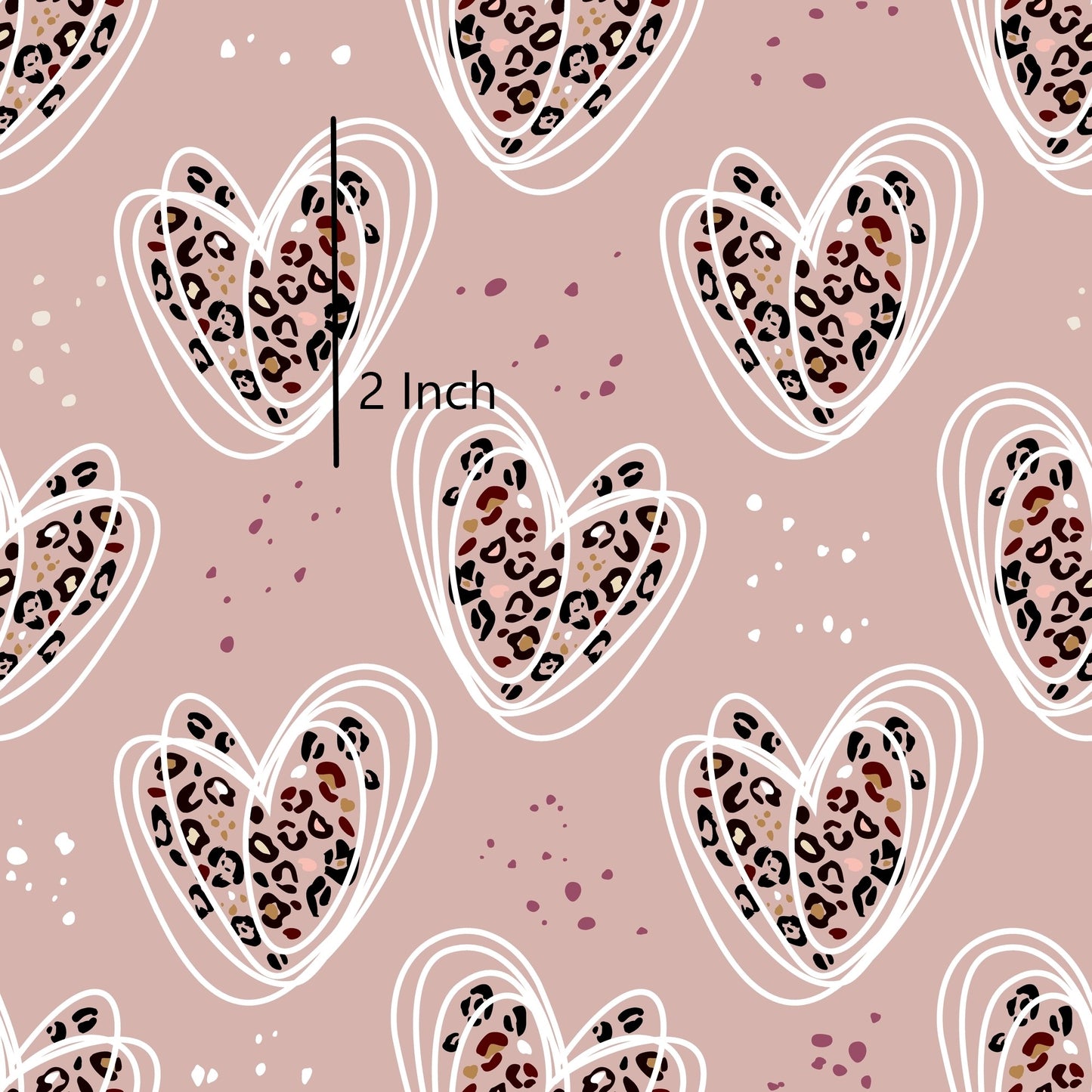 May Pre Order - Cheetah Love Hearts
