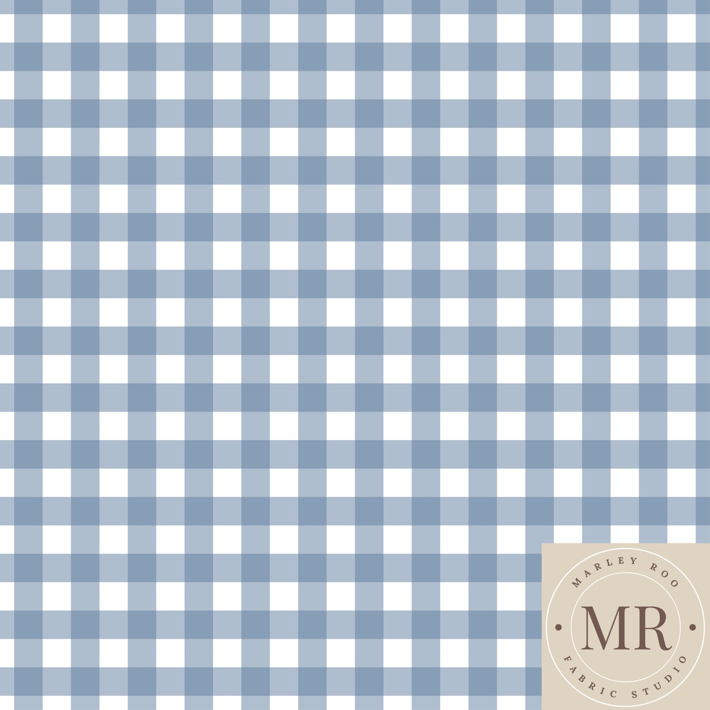 May Pre Order - Gingham Duck Egg