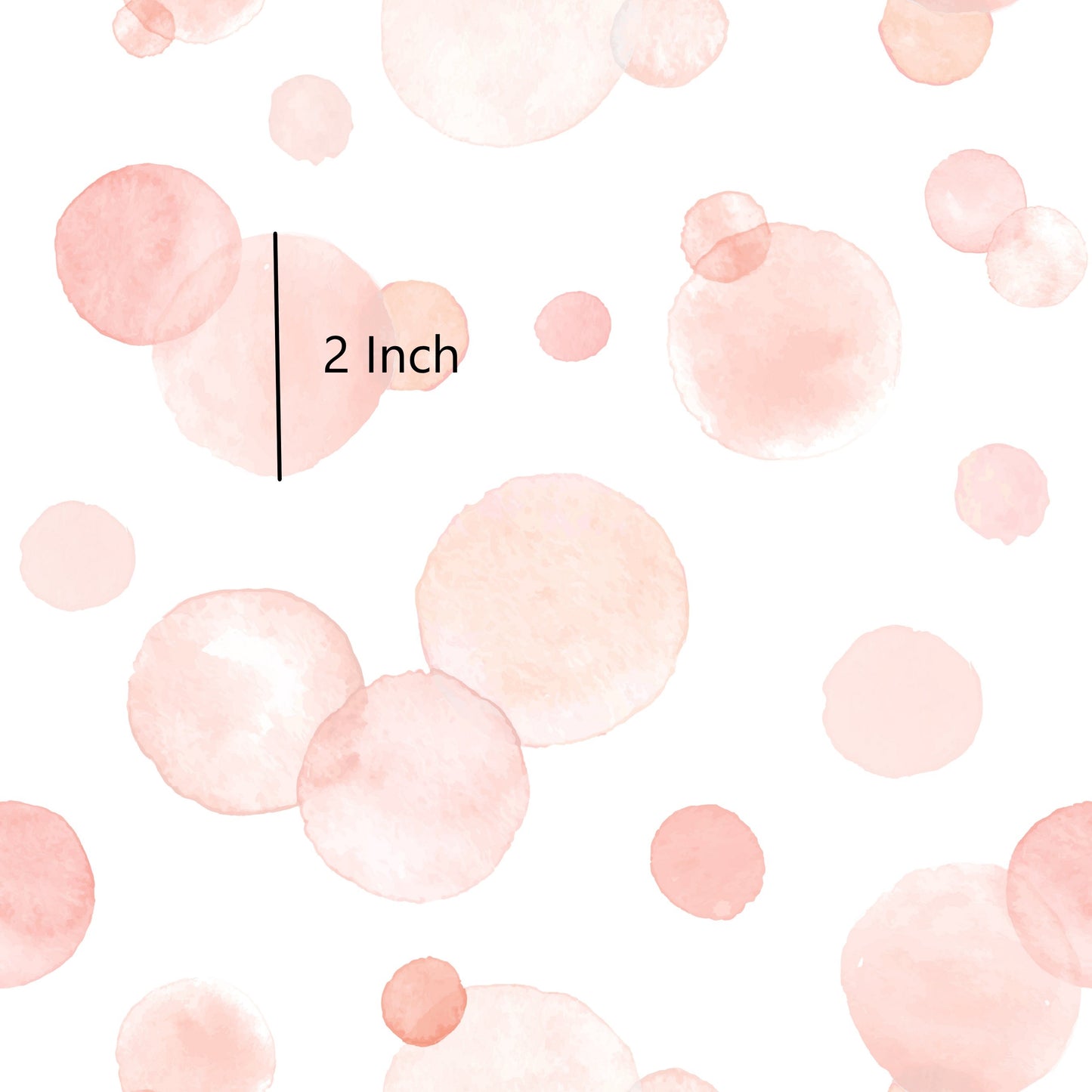 May Pre Order - Pink Watercolour Spots