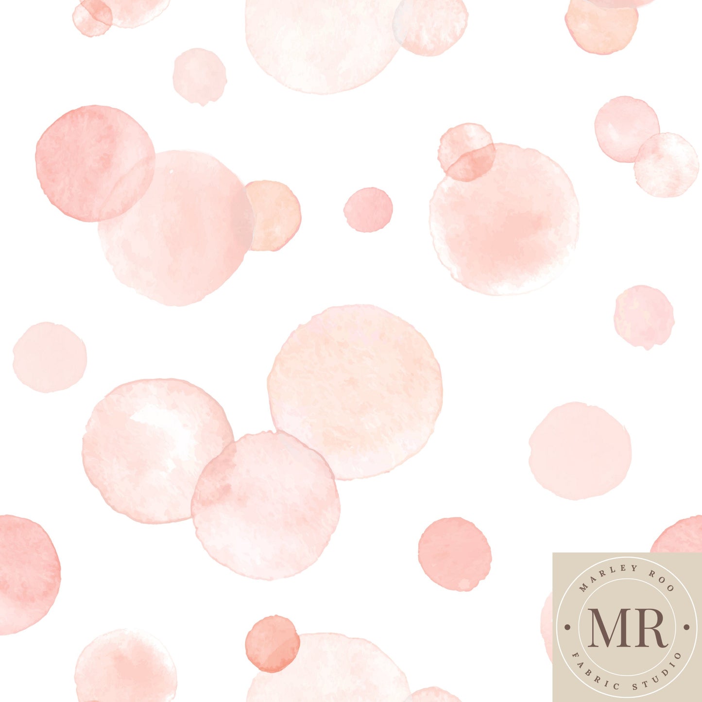 May Pre Order - Pink Watercolour Spots