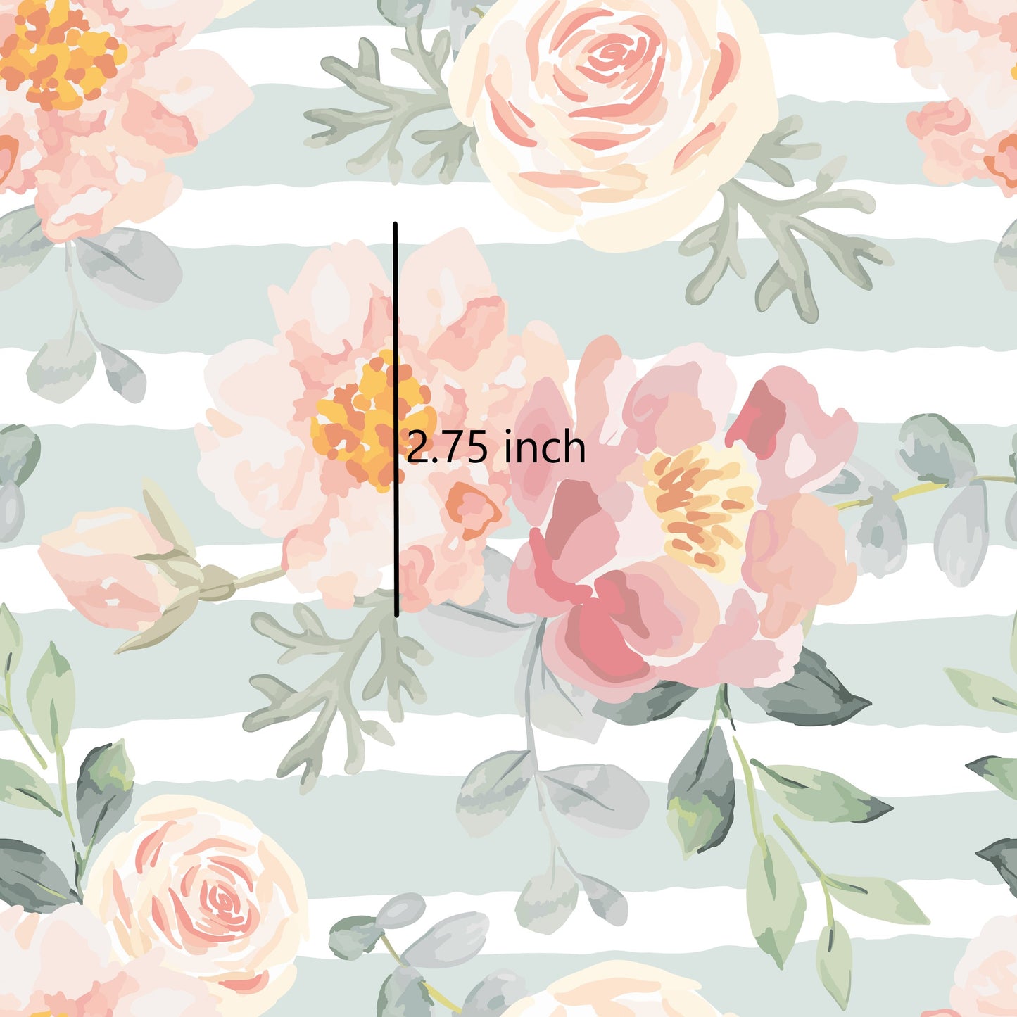May Pre Order - Floral Stripe