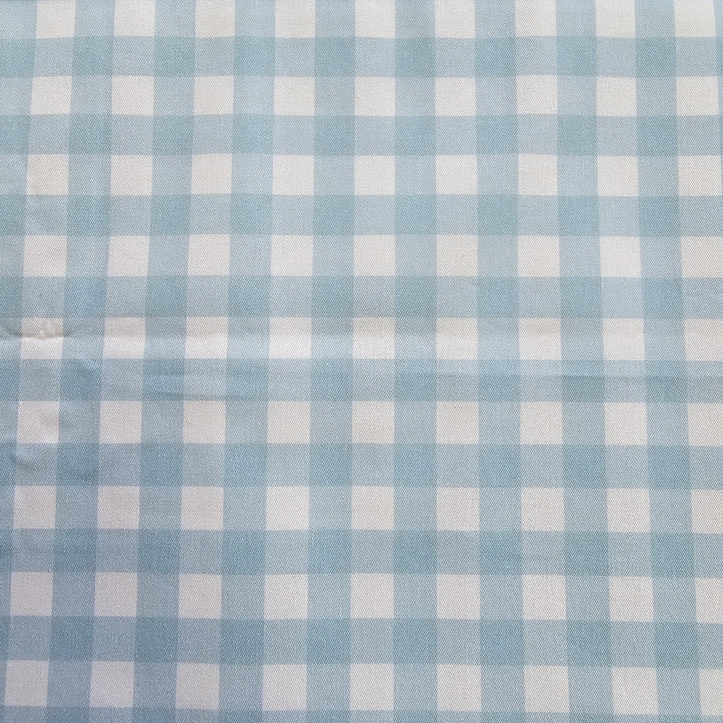 Baby Blue Gingam Gingham 0.5"- Woven Cotton Fabric