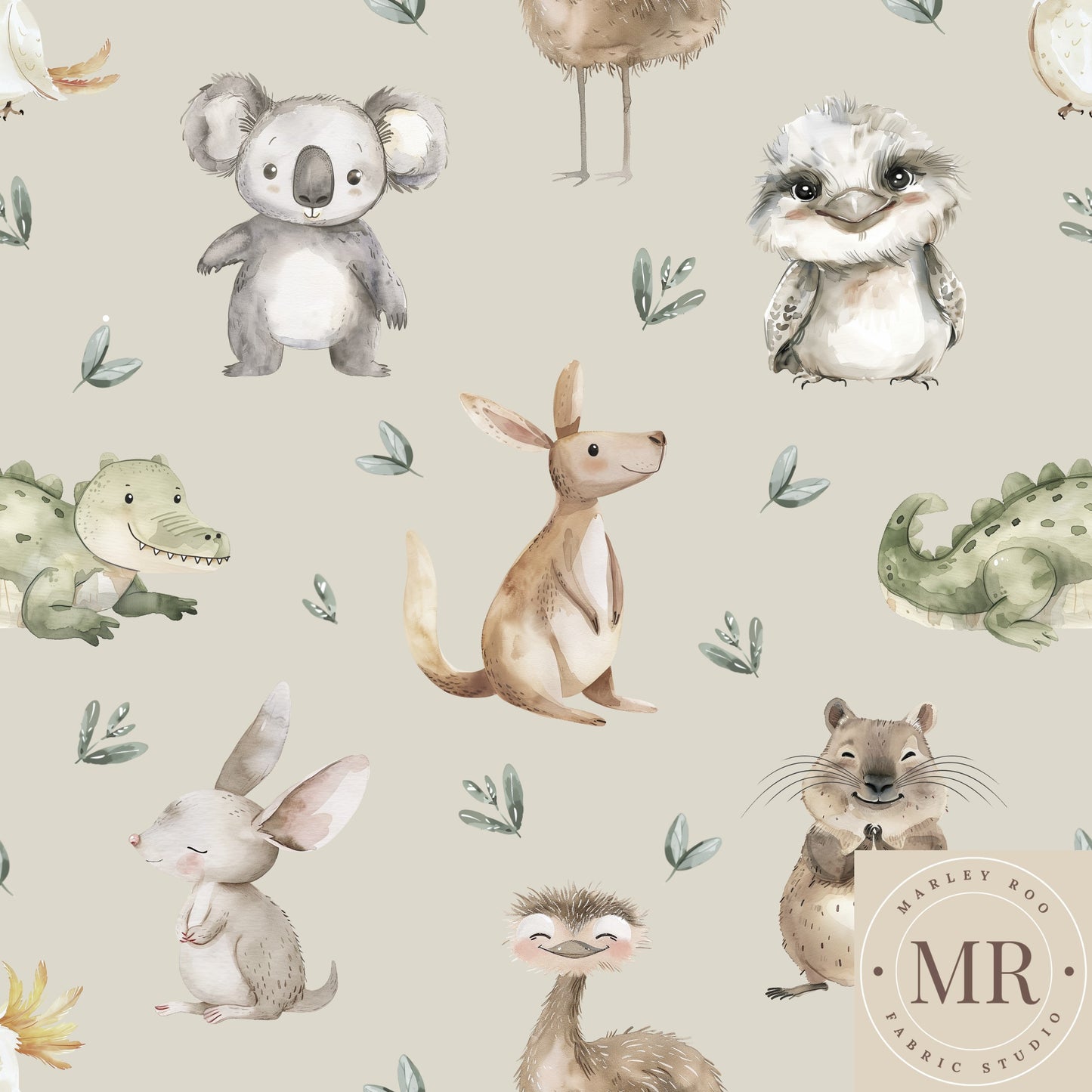 September Pre Order - Aussie Animals Latte