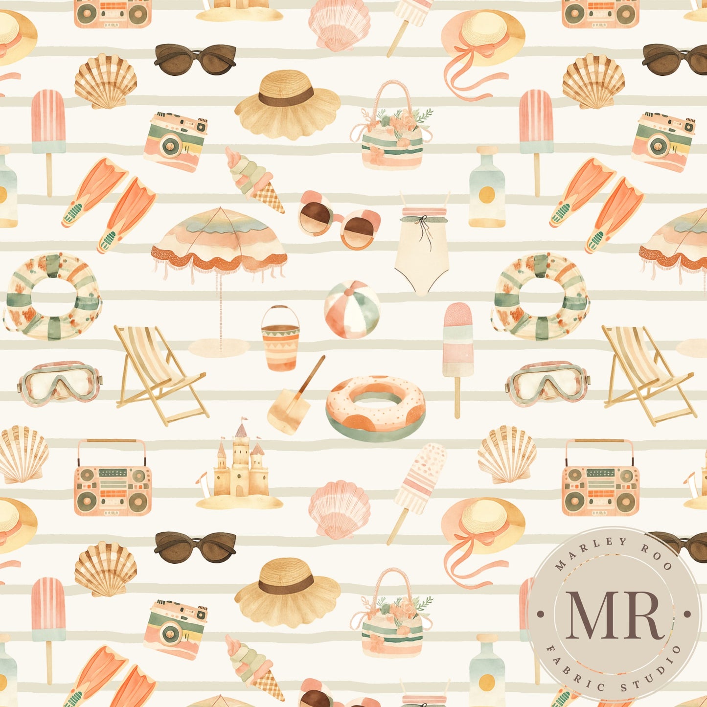 November Pre Order - Beach Days Stripe