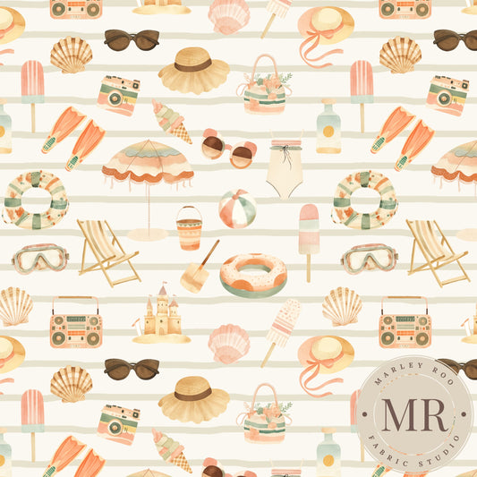 November Pre Order - Beach Days Stripe