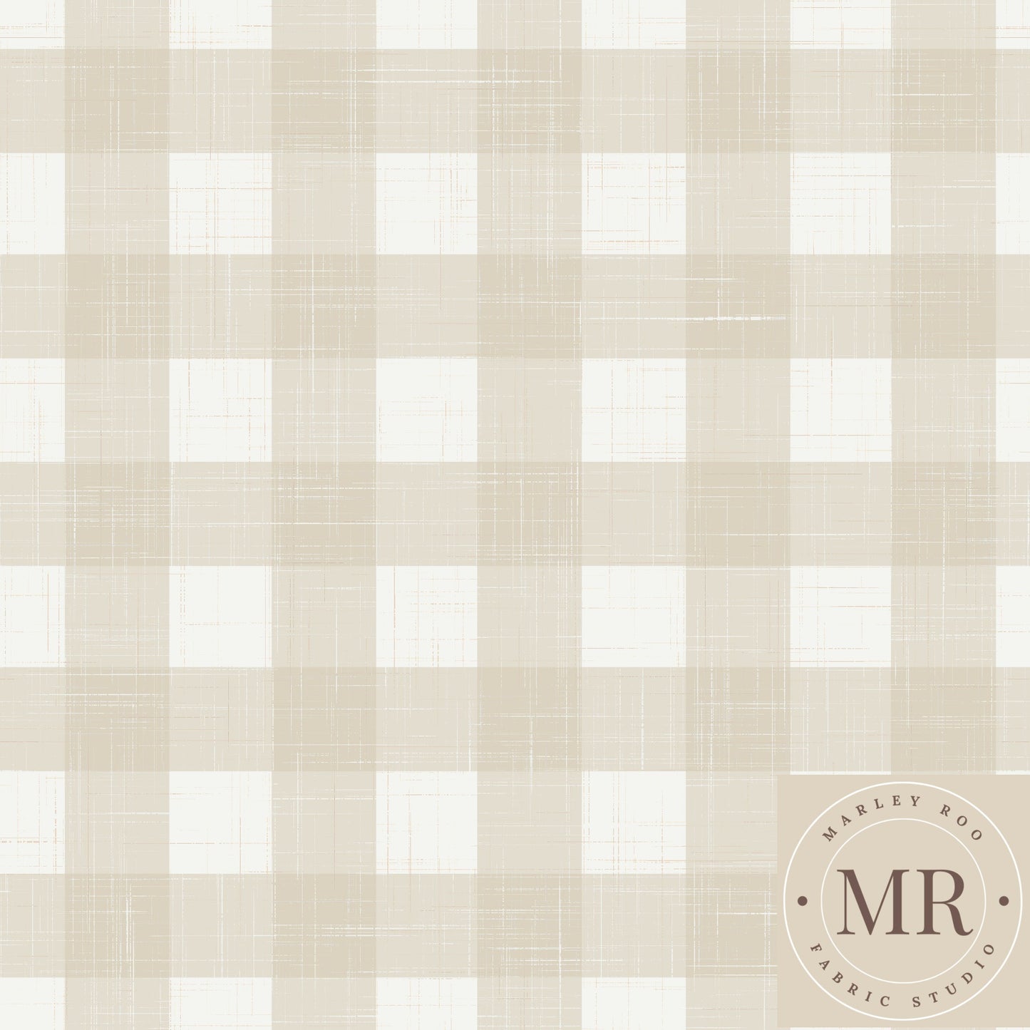May Pre Order - Beige Gingham