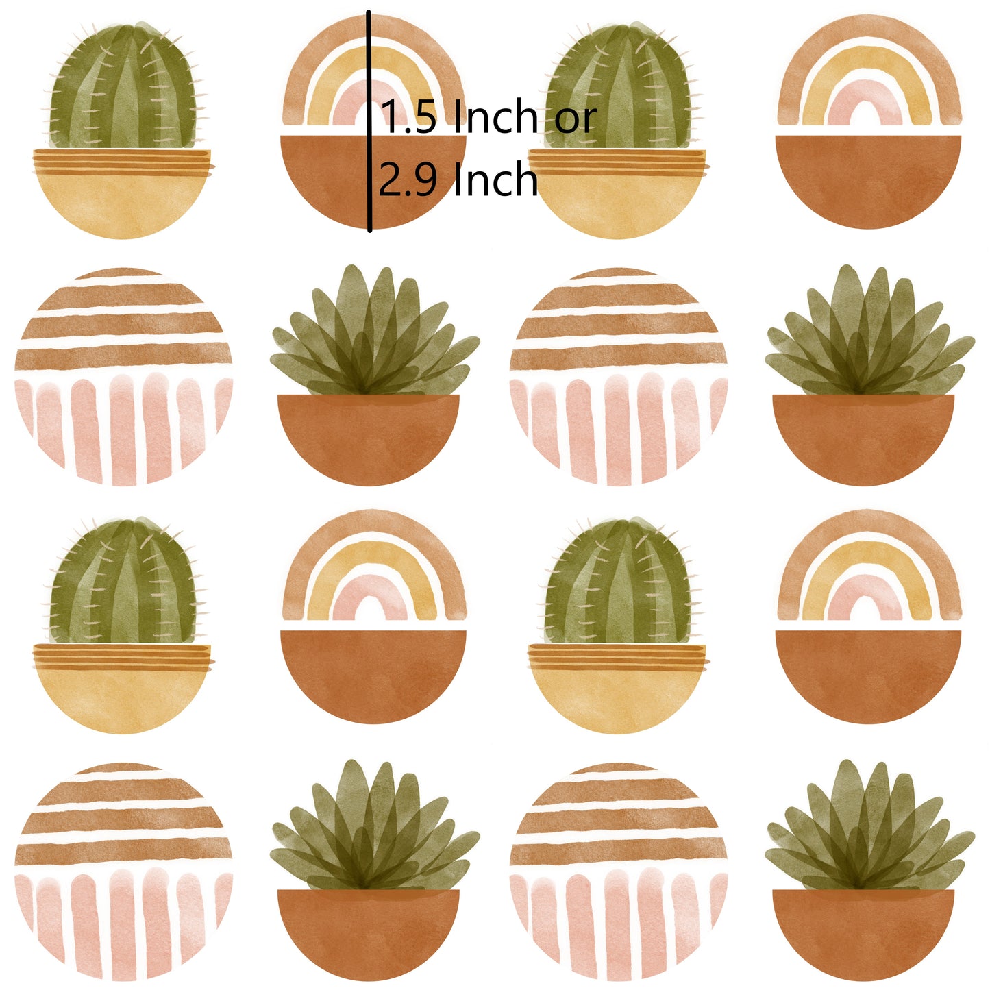 November Pre Order - Boho Cactus Garden