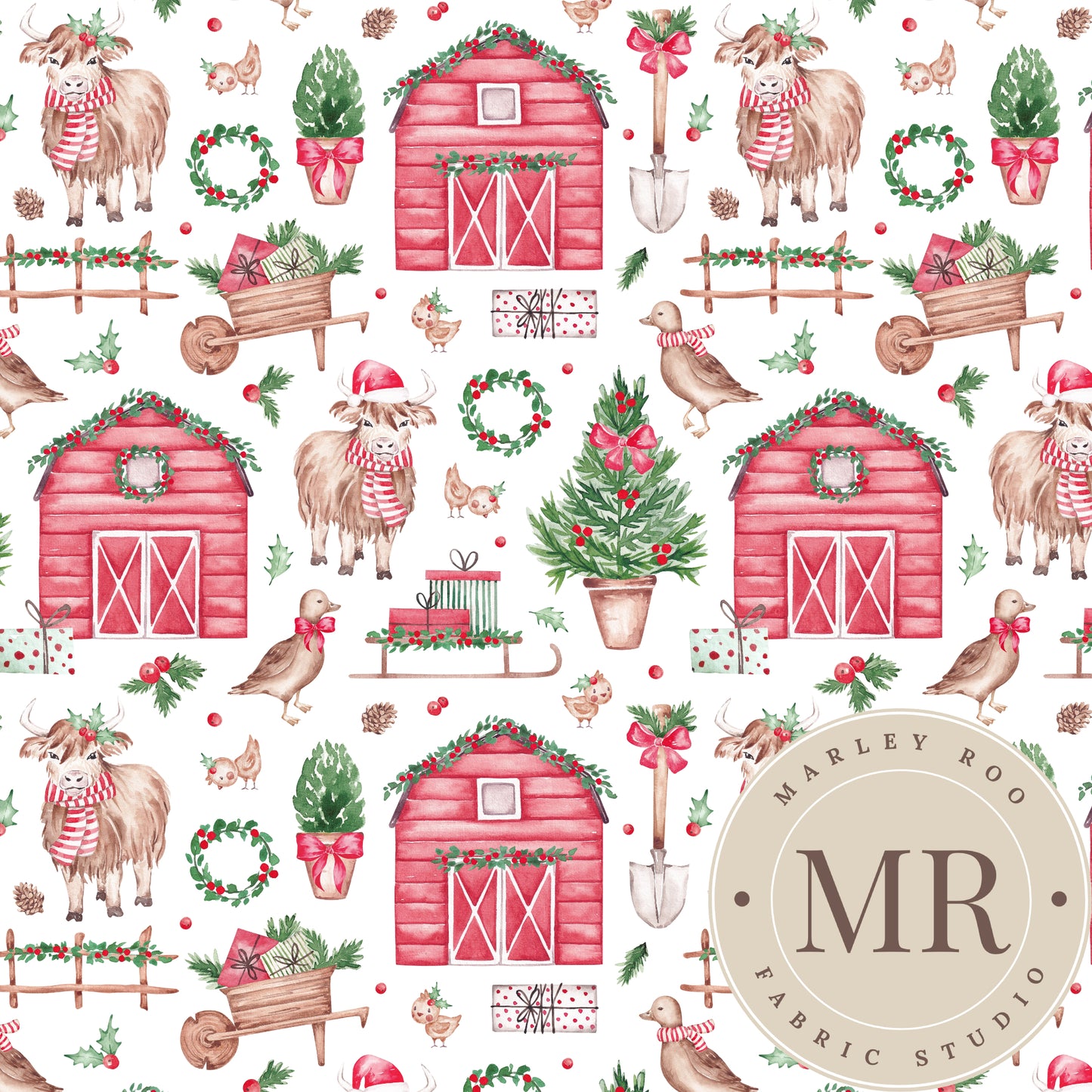 August Pre Order - Christmas Farm