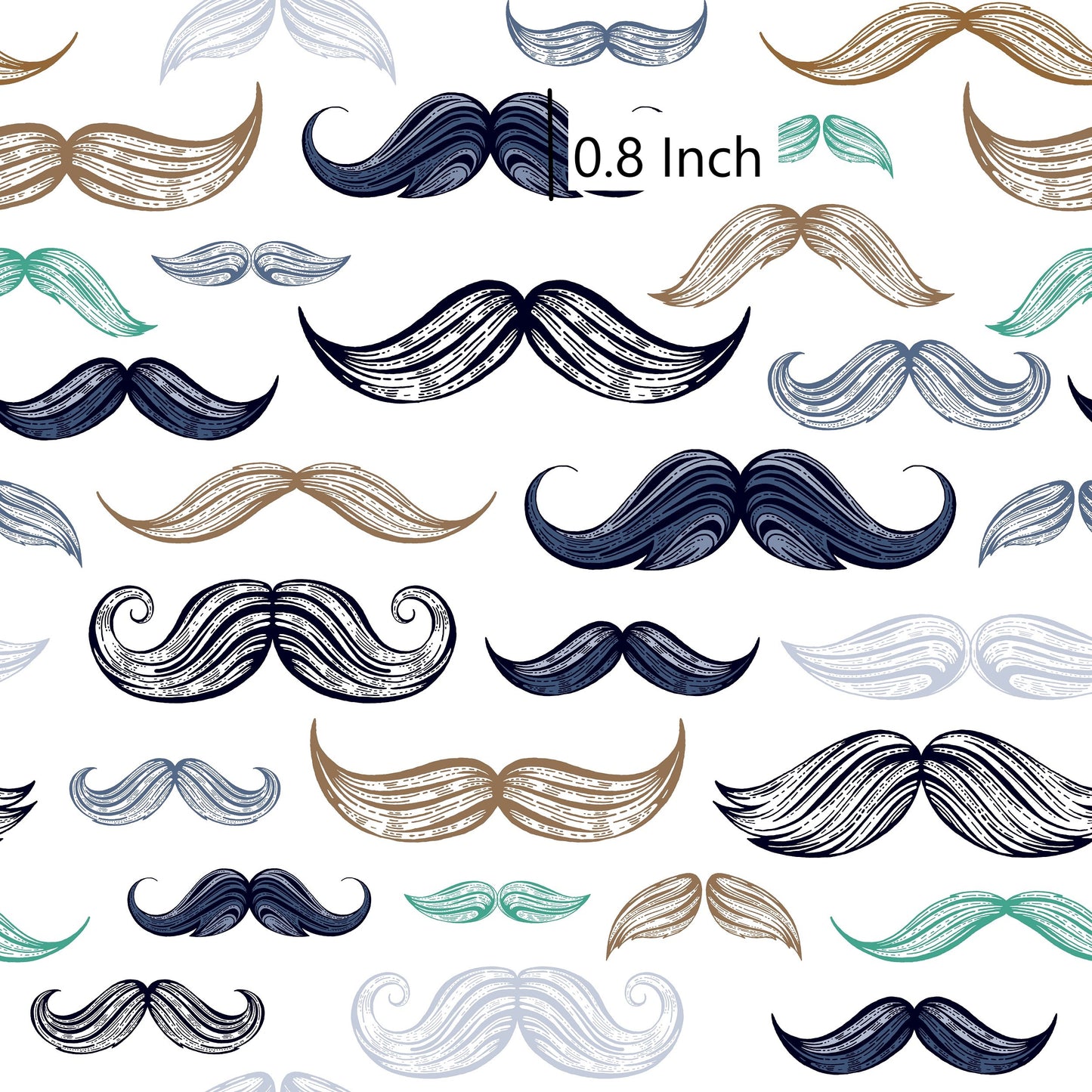 May Pre Order - Curly Moustache