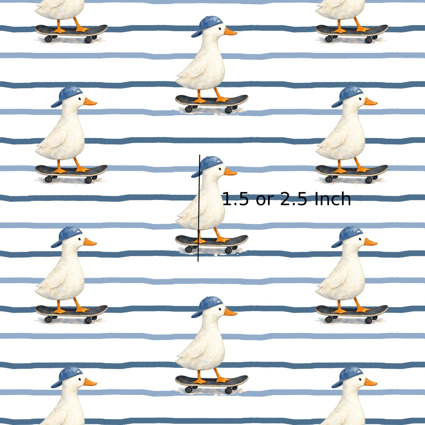 June Pre Order - Dan the Duck Stripe