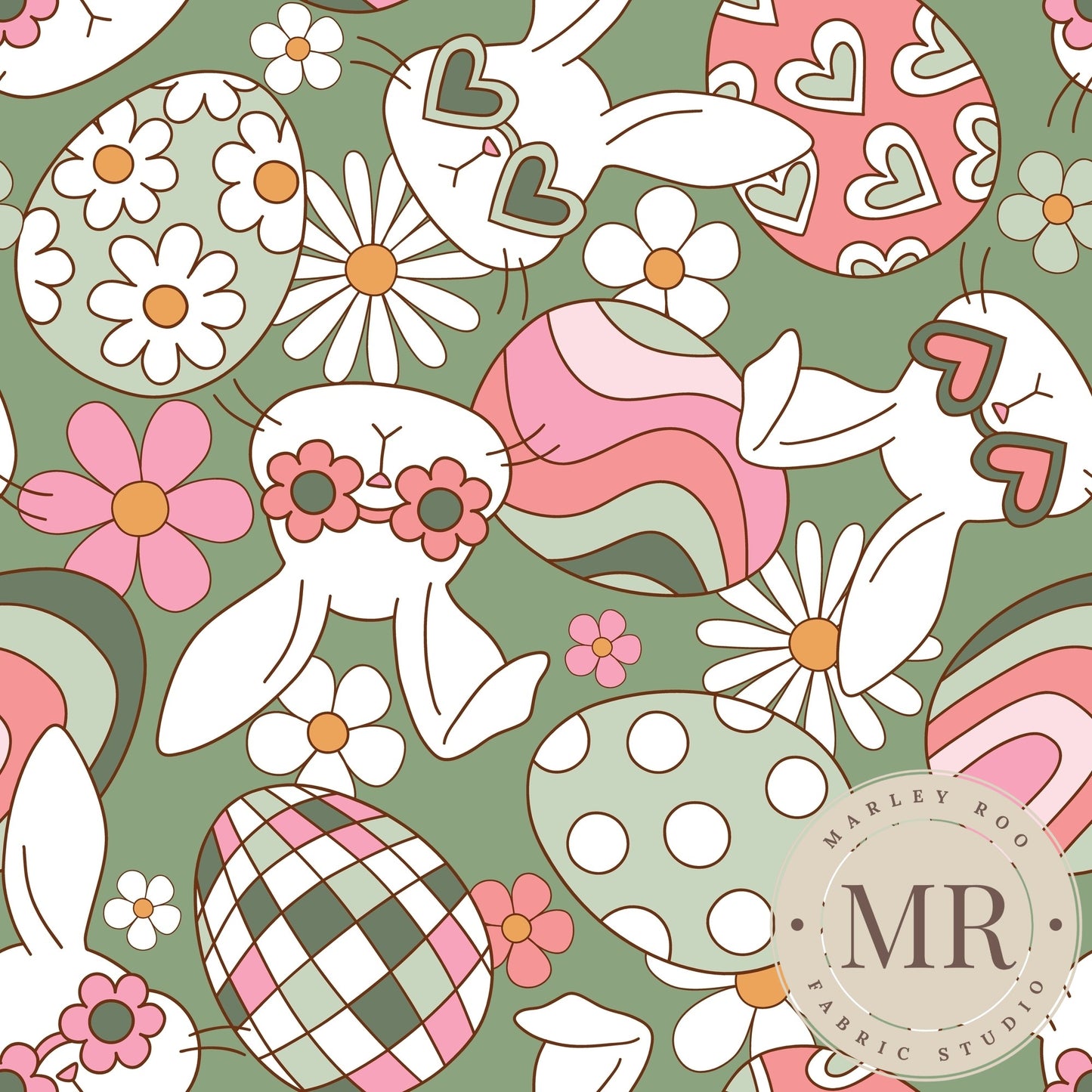 November Pre Order - Disco Green Bunnies