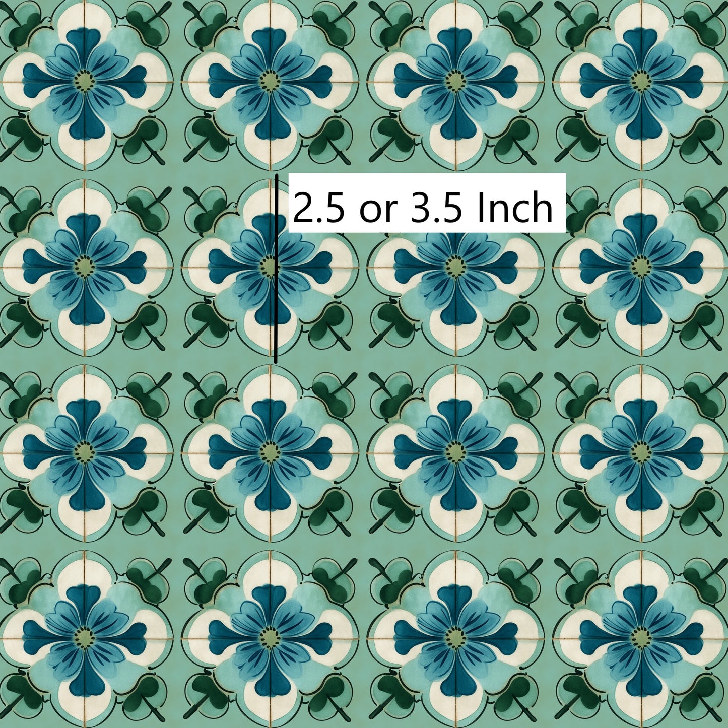 September Pre Order - Floral Tile