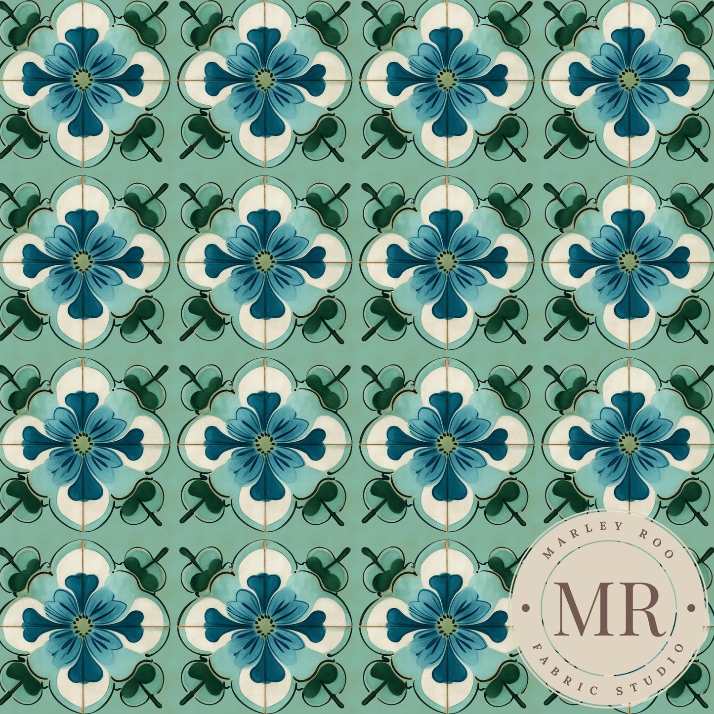 September Pre Order - Floral Tile