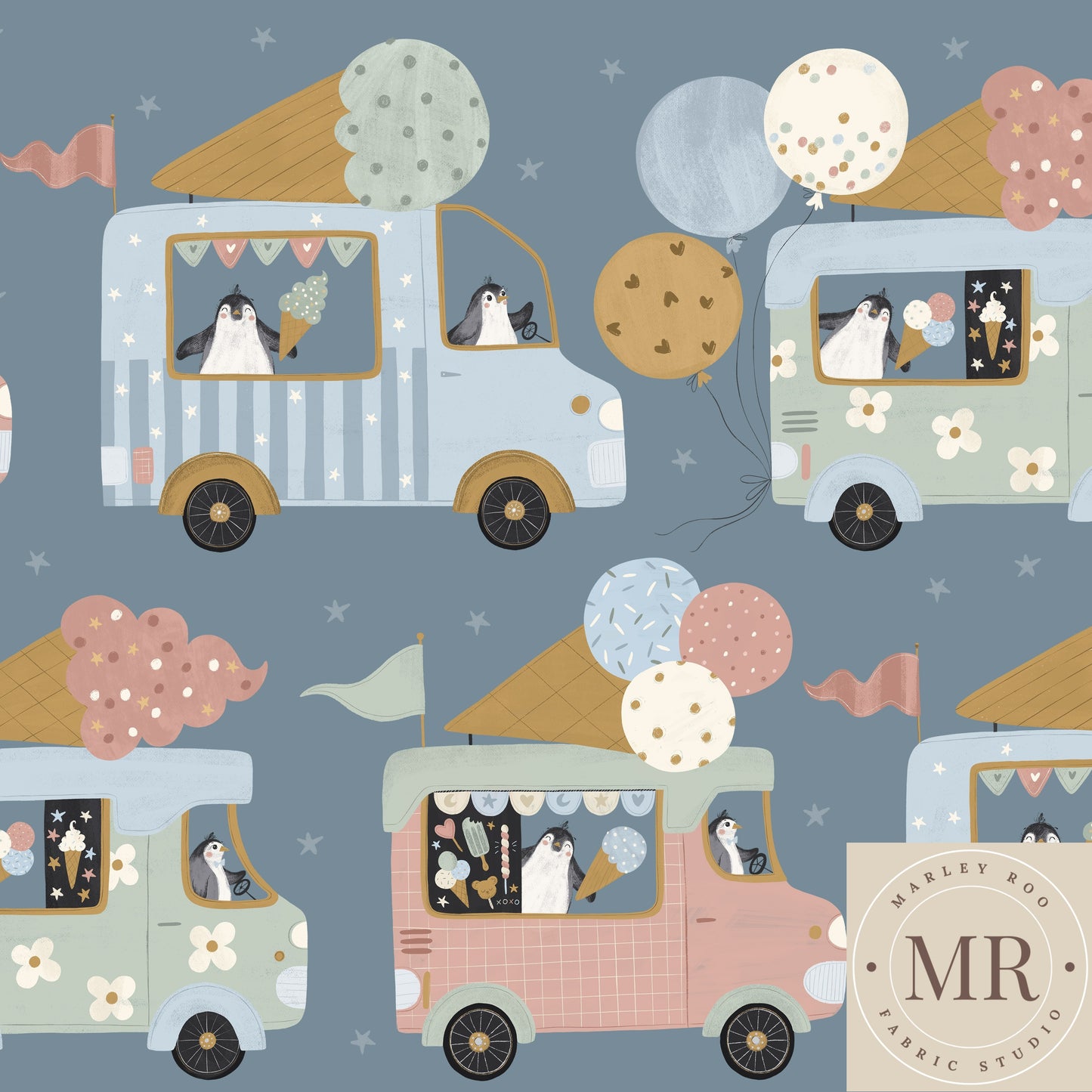 January Pre Order - Ice Cream Trucks & Penguins