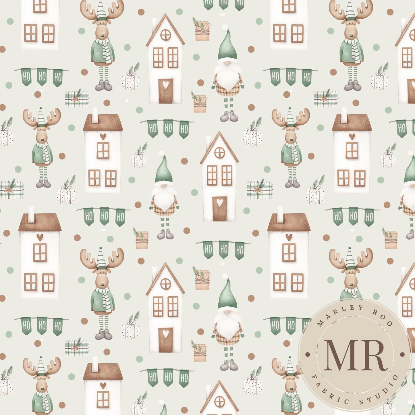 June Pre Order - Reindeer Christmas -Stone