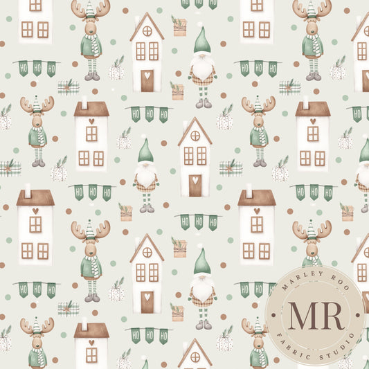 June Pre Order - Reindeer Christmas -Stone