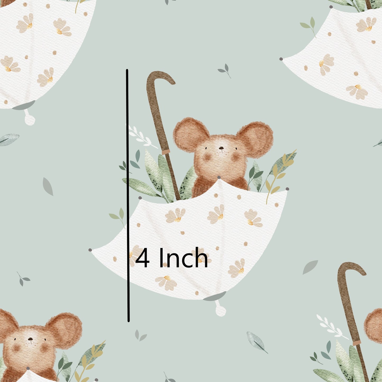 Mouse - Woven Cotton Fabric