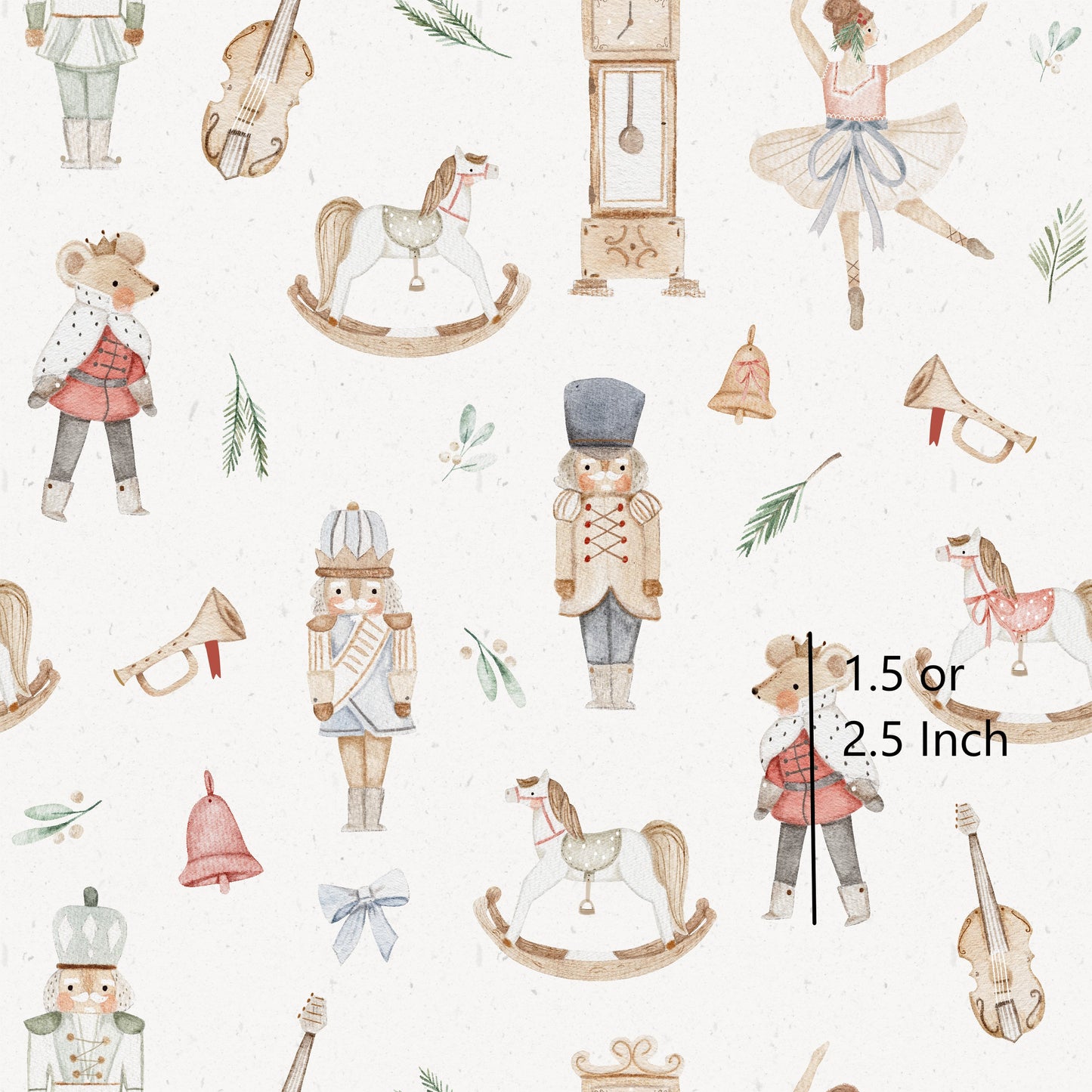 Mr Stanley 1.5 Inch - Woven Cotton Fabric