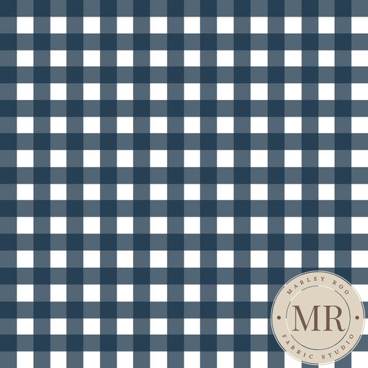 November Pre Order - Navy Gingham