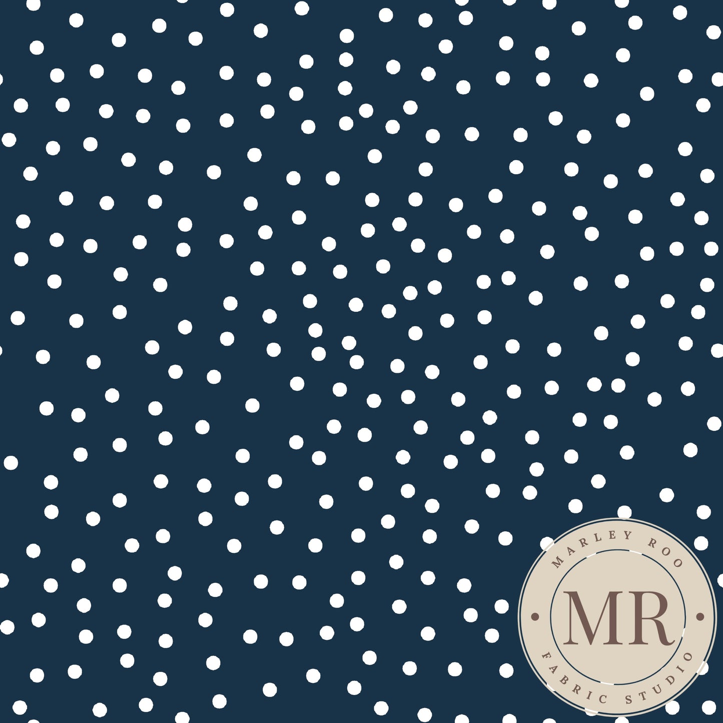 November Pre Order - Polka Dots Navy