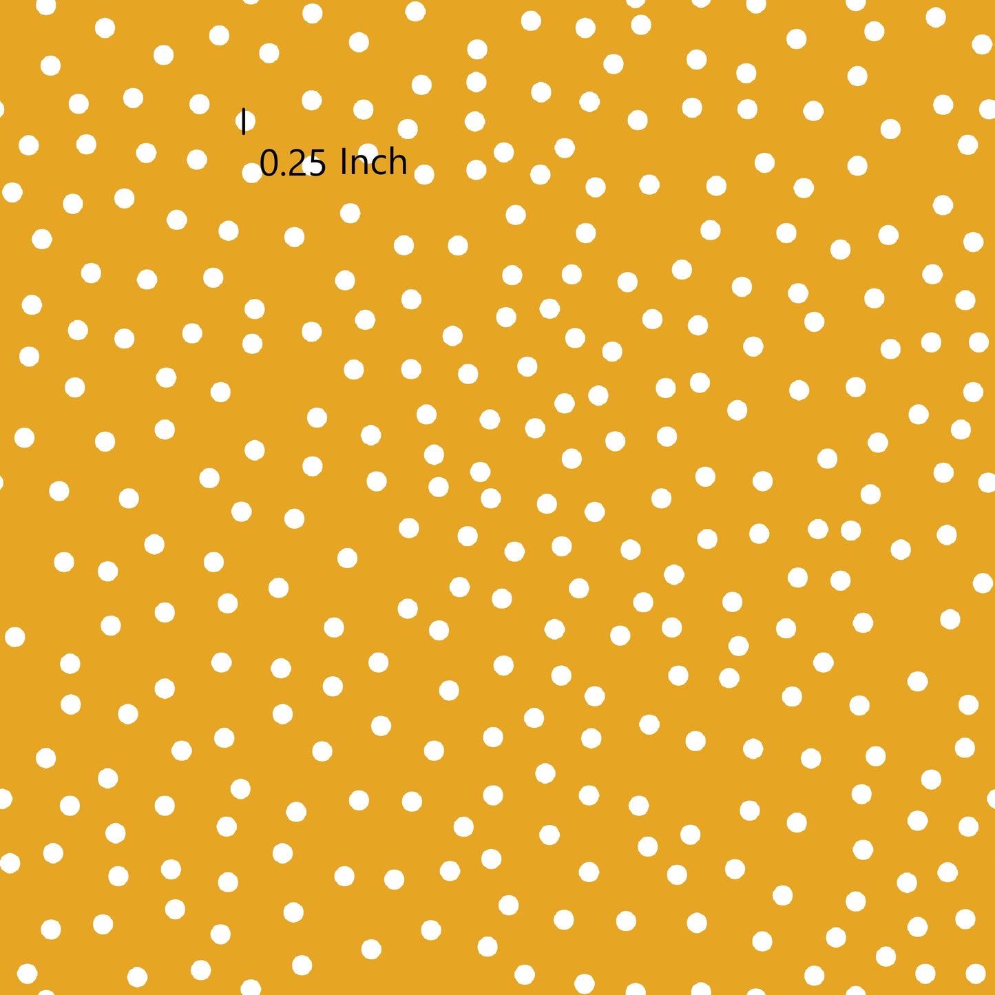 November Pre Order - Polka Dots Burnt Yellow