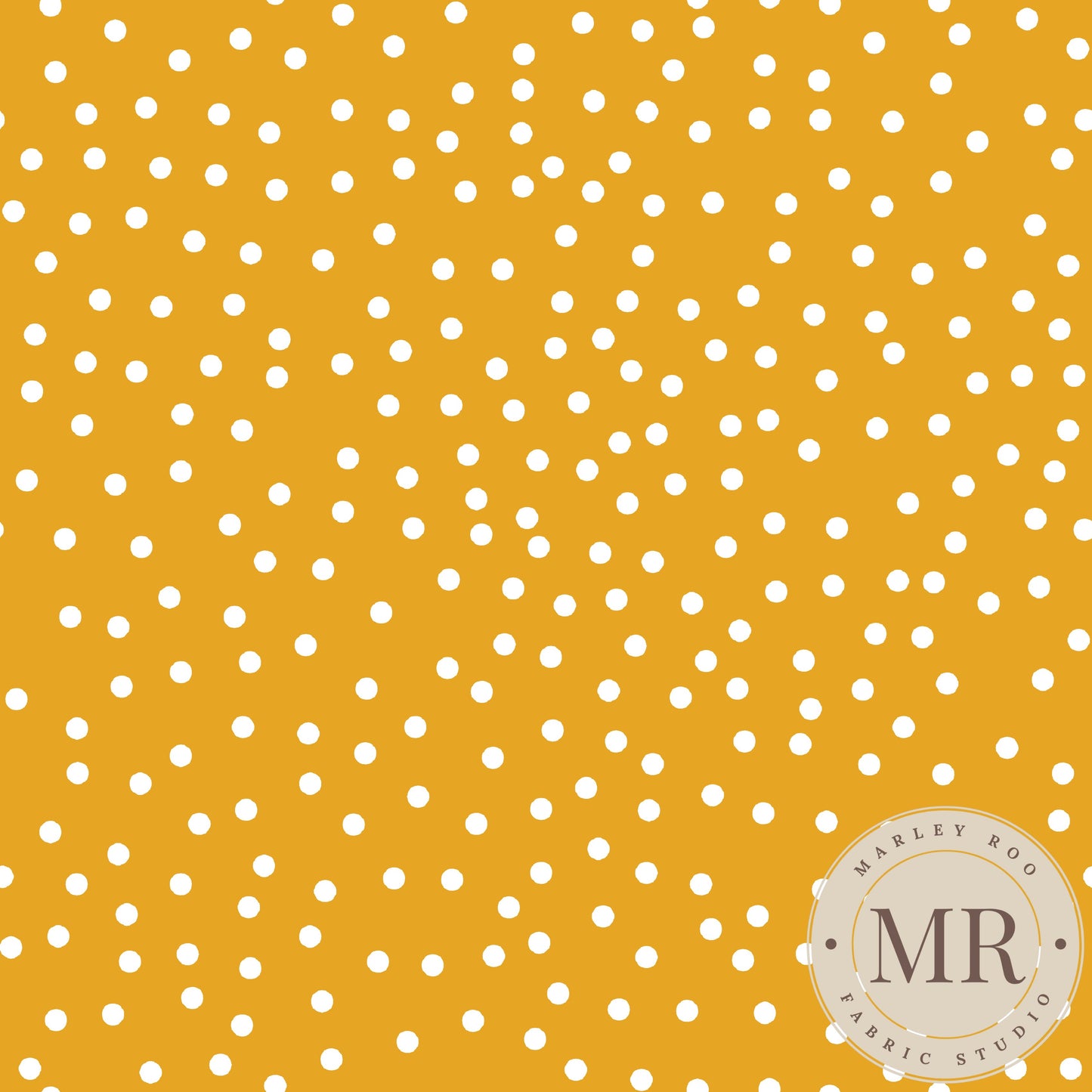 November Pre Order - Polka Dots Burnt Yellow