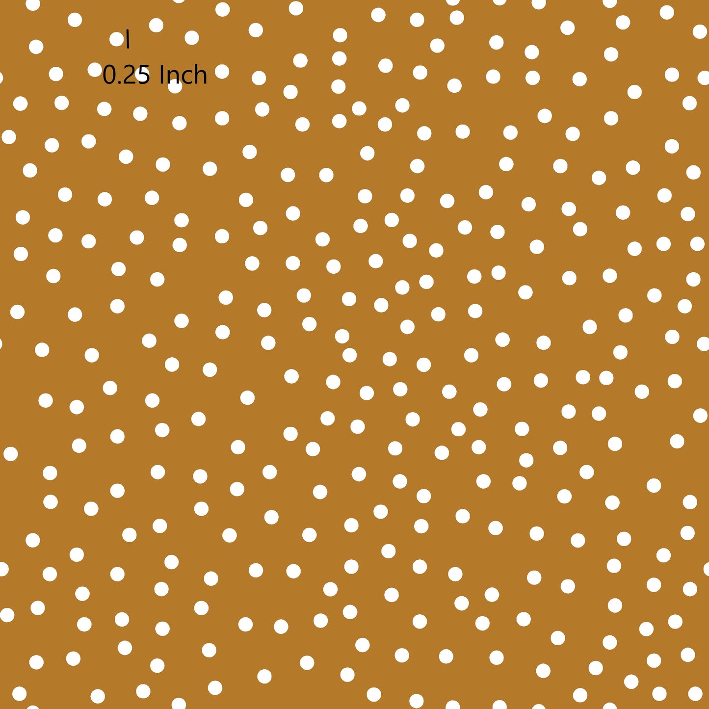 November Pre Order - Polka Dots Mustard