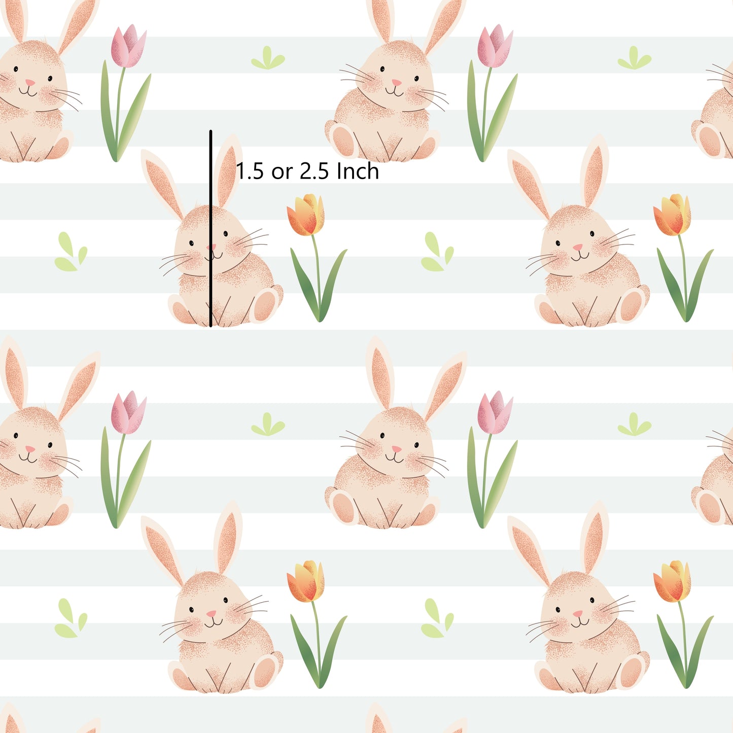 November Pre Order - Spring Tulip Bunnies