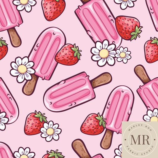 May Pre Order - Strawberry Ice Blocks