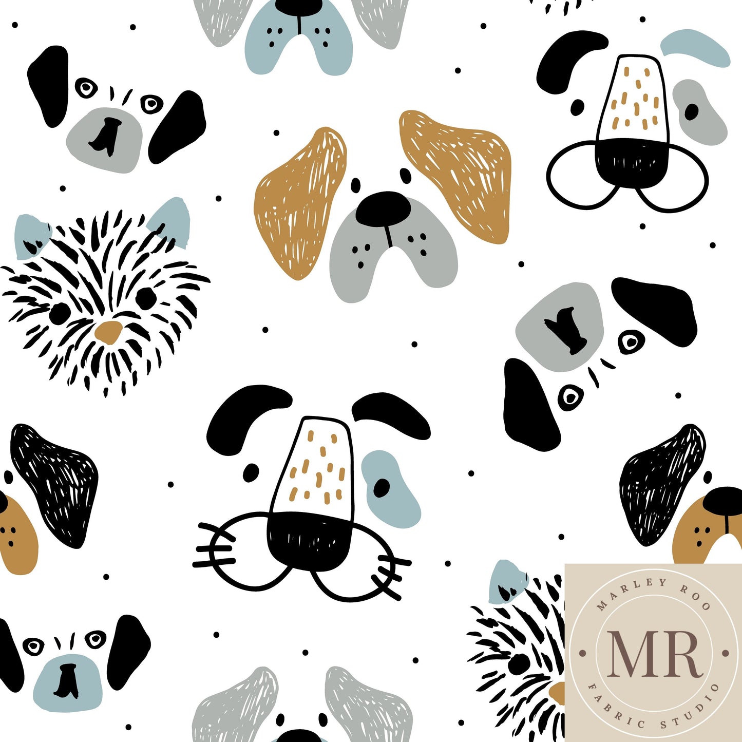 Woof 1.5" - Woven Cotton Fabric