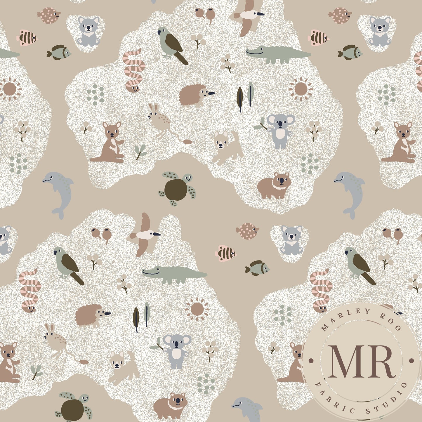 June Pre Order - Aussie Animal Map