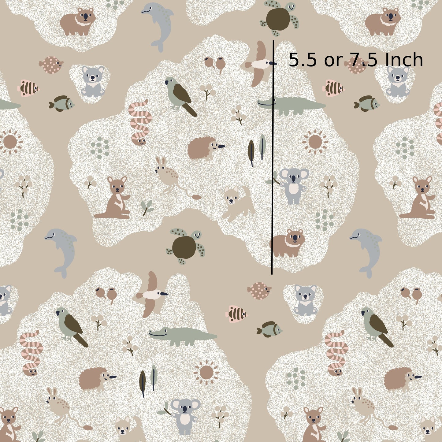 June Pre Order - Aussie Animal Map